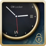 luxury clock android application logo